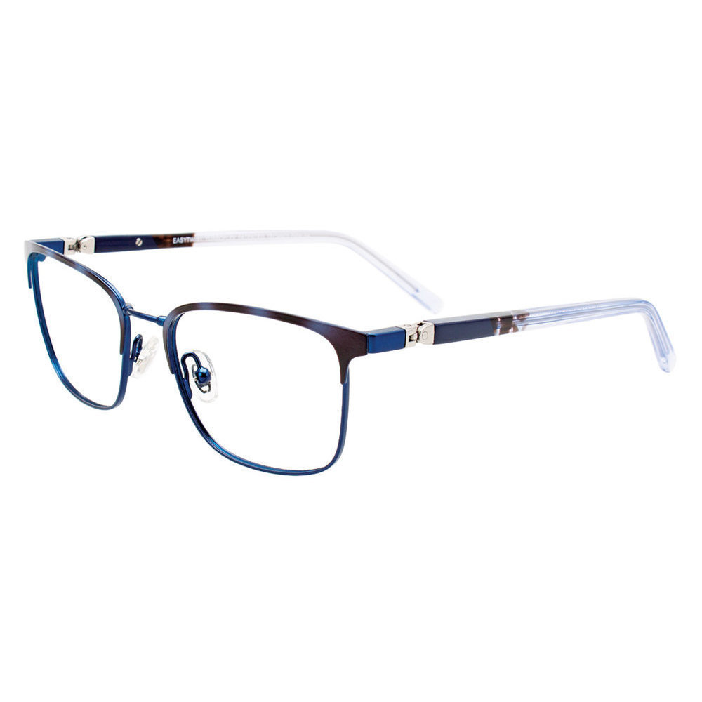 EASYTWIST ET9001 Eyeglasses 050 Satin Demi Blue   Blue 47mm